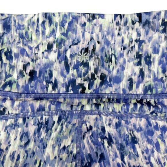 Athleta Ultimate Stash 7" Short / Flare Abstract Blue Size XS - Picture 7 of 7